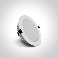 LED панел за вграждане One Light 10118B/W/C 18W 4000K IP54 LED PANEL WHITE ROUND - Image 2