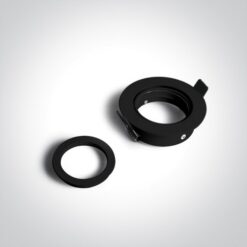 Луна за вграждане One Light 11105A1/B Black Round Recessed Lamp - Image 2