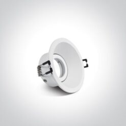Луна за вграждане One Light 11105DT/W White Round Recessed Lamp - Image 2