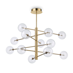 Полилей IDEAL LUX 200125 EQUINOXE SP12 OTTONE ANTICO