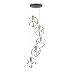 Пендел IDEAL LUX 237664 ICE SP5 NERO