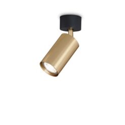 Месинг спот Ideal Lux Dynamite за насочена светлина