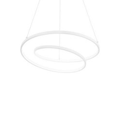 Бял LED пендел Ideal Lux White 253671 над кухненски остров