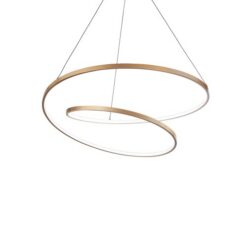 Месинг LED пендел Ideal Lux Brass 269443 за трапезна маса