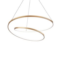 Месинг LED пендел Ideal Lux Brass 269467 за кухня
