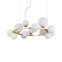 Месинг пендел Ideal Lux Perlage 283814 за кухня