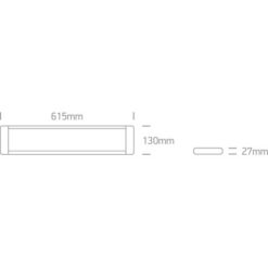 LED линейно осветително тяло One Light 38225M/W/C 25W 4000K LINEAR LED LAMP - Image 2