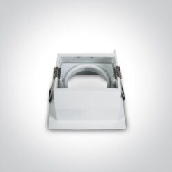 Луна за вграждане One Light 51105DG/W White Square Recessed Lamp - Image 2