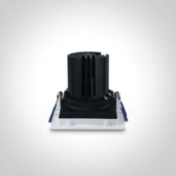 LED луна за вграждане One Light 51112E/W/W 12W 3000K IP44 WHITE SQUARE - Image 2