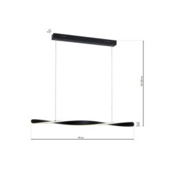 LED пендел MILAGRO ML5498 SWIRL - Image 3