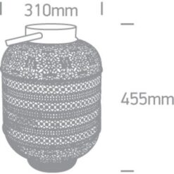 Настолна лампа One Light 61050A ORIENTAL TABLE LAMP - Image 2
