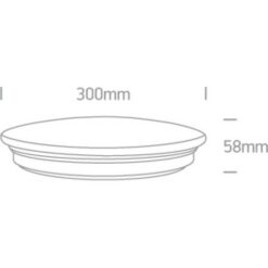 Плафон ONE LIGHT 62026A/W 15W 3000K ROUND LAMP - Image 2