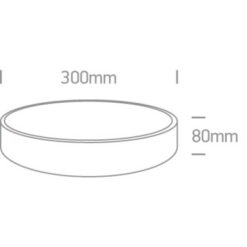 Плафон ONE LIGHT 62118D/W/W 20W 3000K ROUND LAMP - Image 2