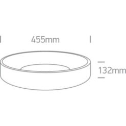 Плафон ONE LIGHT 62132N/AN/W 32W 3000K ROUND LED LAMP - Image 2