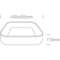 Плафон ONE LIGHT 62132NA/W/W 38W 3000K SQUARE LED LAMP - Image 2