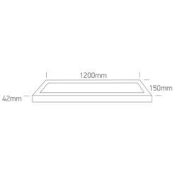 LED панел за външен монтаж One Light 62140BFU/B/V 30W LED CCT 3000K-4000K-5700K SURFACE MOUNTING LED PANEL - Image 2