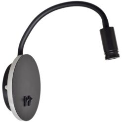 LED аплик с ключ и USB изход MILAGRO ML6354 BASE