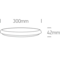 LED фасаден плафон One Light 67368/W/C 18W 4000K IP54 ROUND FACADE CEILING LAMP - Image 2