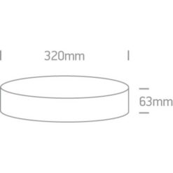 LED фасаден плафон One Light 67390/W/C 21W 4000K IP65 ROUND FACADE CEILING LAMP - Image 2