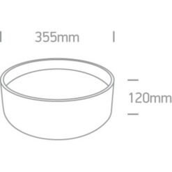 Плафон ONE LIGHT 67438/B/W 40W 3000K ROUND LED LAMP - Image 2