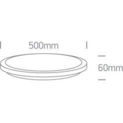 Плафон ONE LIGHT 67448A/W/W 36W 3000K ROUND LAMP - Image 2