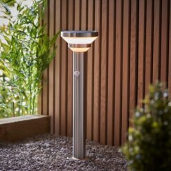 ENDON LED СОЛАРЕН ГРАДИНСКИ СТЪЛБ С ДАТЧИК ЗА ДВИЖЕНИЕ 96926 HALTON - Image 2