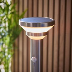 ENDON LED СОЛАРЕН ГРАДИНСКИ СТЪЛБ С ДАТЧИК ЗА ДВИЖЕНИЕ 96926 HALTON - Image 3