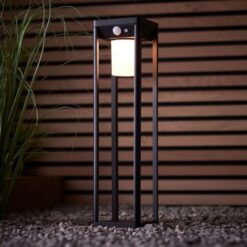 ENDON LED СОЛАРЕН ГРАДИНСКИ СТЪЛБ С ДАТЧИК ЗА ДВИЖЕНИЕ 96929 HALLAM - Image 2