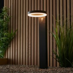 ENDON LED СОЛАРЕН ГРАДИНСКИ СТЪЛБ С ДАТЧИК ЗА ДВИЖЕНИЕ 96934 EBRO - Image 3