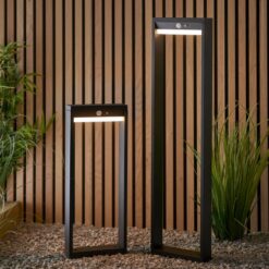 ENDON LED СОЛАРЕН ГРАДИНСКИ СТЪЛБ С ДАТЧИК ЗА ДВИЖЕНИЕ 96936 DANNAH - Image 3