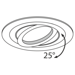 Луна за вграждане MAYTONI DL023-2-01B ATOM - Image 4