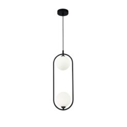 Черен полилей MAYTONI Mod013pl-02b за дневна