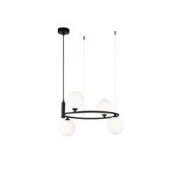 Черен полилей MAYTONI Mod013pl-04b за трапезария