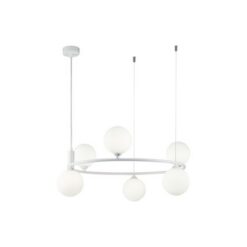 Бял полилей MAYTONI Mod013pl-06w за трапезария