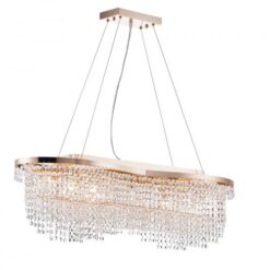 Златен полилей MAYTONI Dia600-07-g за хол или трапезария