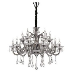 Сив полилей Ideal Lux Colossal 081526 за хол
