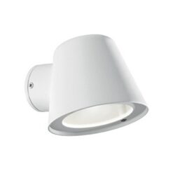 Бял аплик Ideal Lux Gas за градина и двор