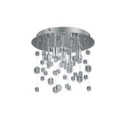Хром плафон Ideal Lux Neve 094687 за коридор