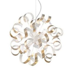 Златен пендел Ideal Lux Vortex 101606 за кухня