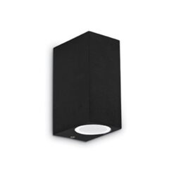 Черен аплик Ideal Lux Black 115344 за градина и двор