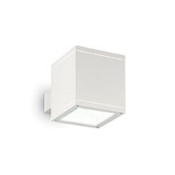 Бял аплик Ideal Lux Snif 144276 за фасада и вход