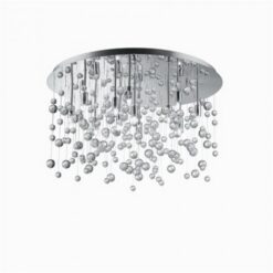 Хром плафон Ideal Lux Neve за коридор