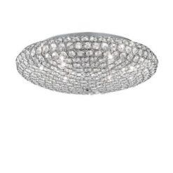 Хром плафон Ideal Lux King за антре