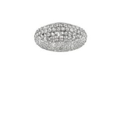 Хром плафон Ideal Lux King за коридор