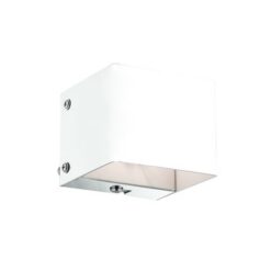 Бял аплик Ideal Lux Flash за коридор