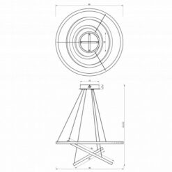 Полилей MILAGRO ML8425 GALAXIA - Image 2