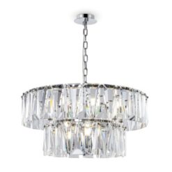 Хром полилей MAYTONI Mod043pl-12ch за хол