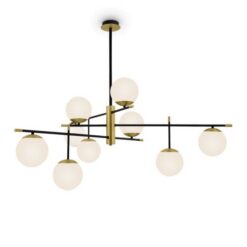 Златен полилей MAYTONI Mod048pl-09g за хол