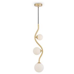 Златен полилей MAYTONI Mod059pl-03g за дневна