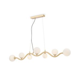 Златен полилей MAYTONI Mod059pl-07g за хол